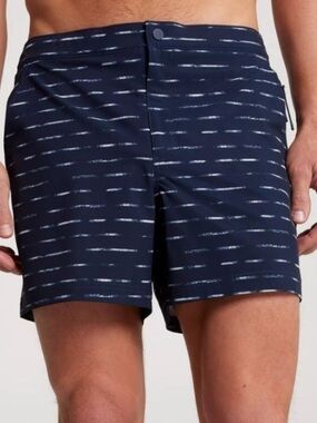 VRST Navy Blue Mens 5in Resort Swim Short size XXL  NEW